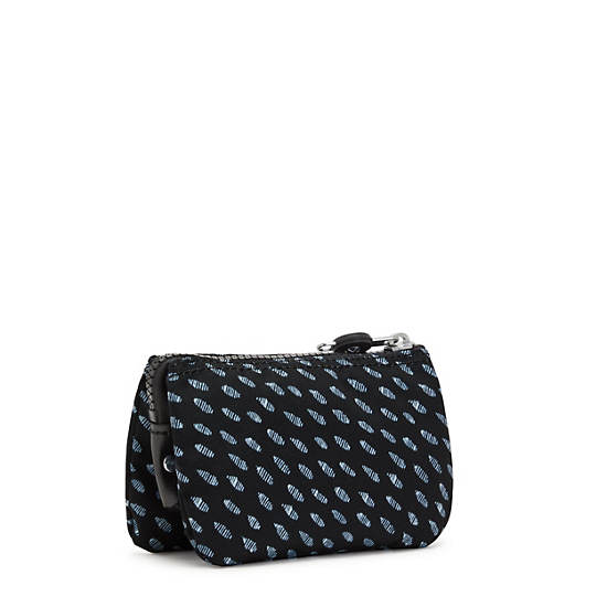 Kipling Creativity Small Printed Pouch Taske Sort Hvide | DK 2117DF